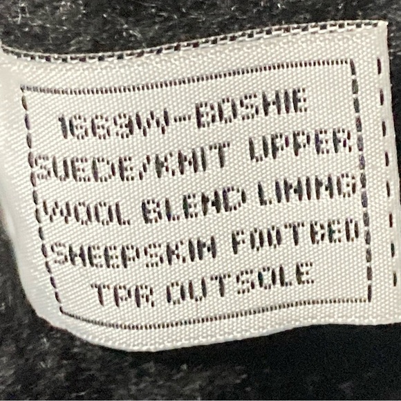 BEARPAW Boshie Suede and Washed Knit Boots - Picture 15 of 16